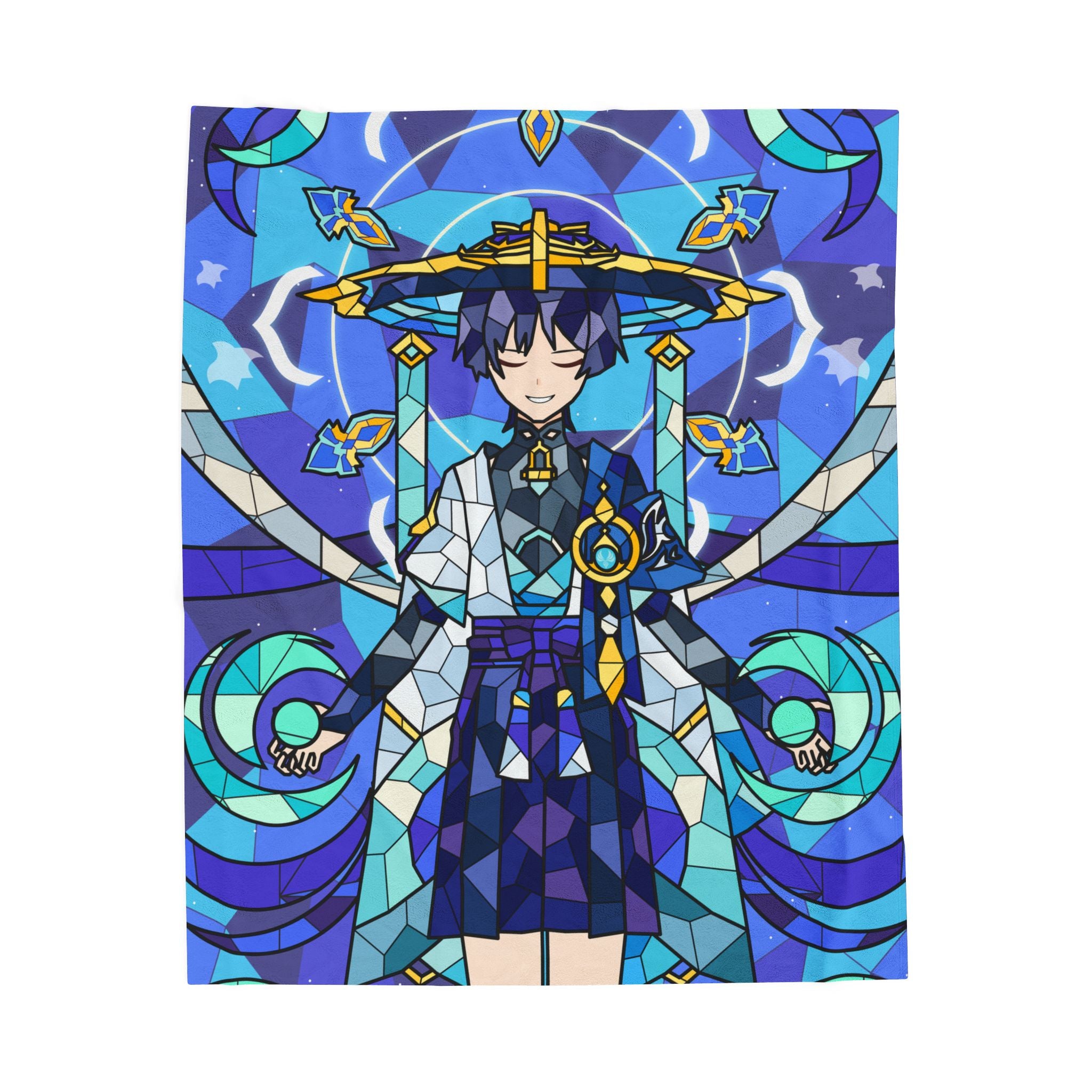 Wanderer | Scaramouche Plush Throw Blanket