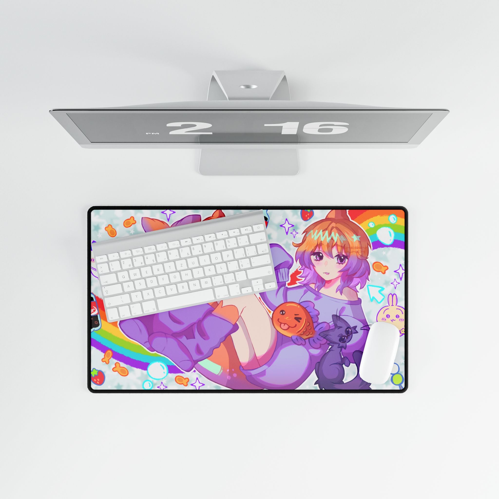 SnackieDoodleVT Large Deskmat