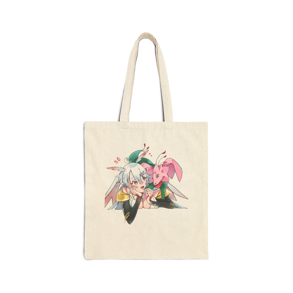 LunarTyr "Backseating" Tote Bag - KatDragonz