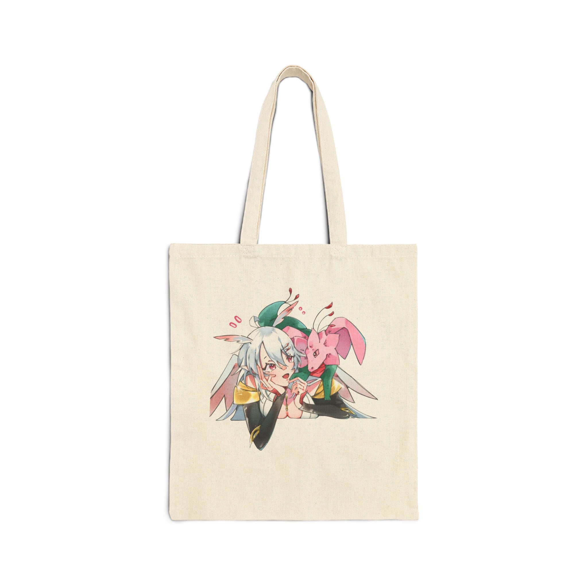 LunarTyr "Backseating" Tote Bag - KatDragonz
