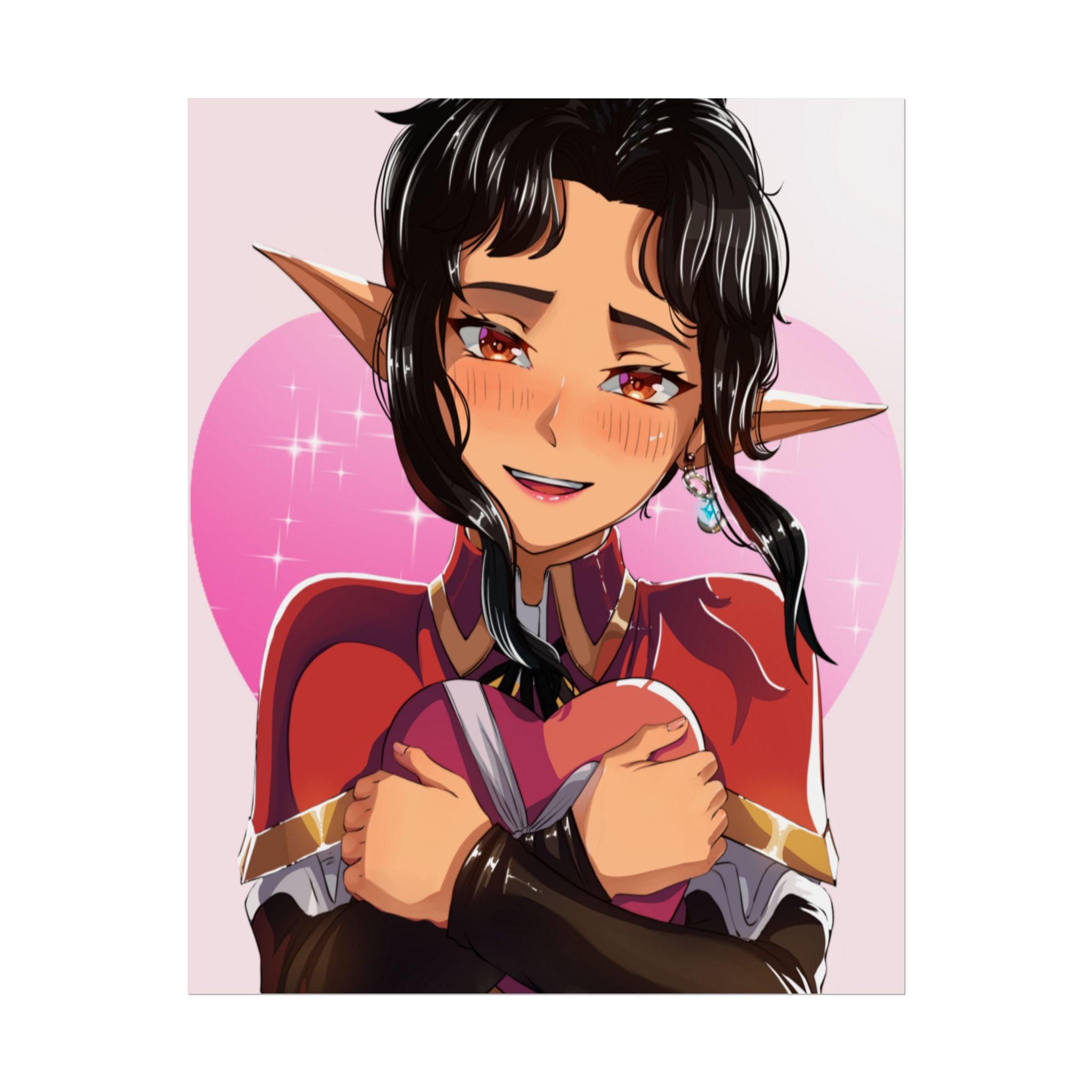 LadyKnightLynk "Love Heart" Poster