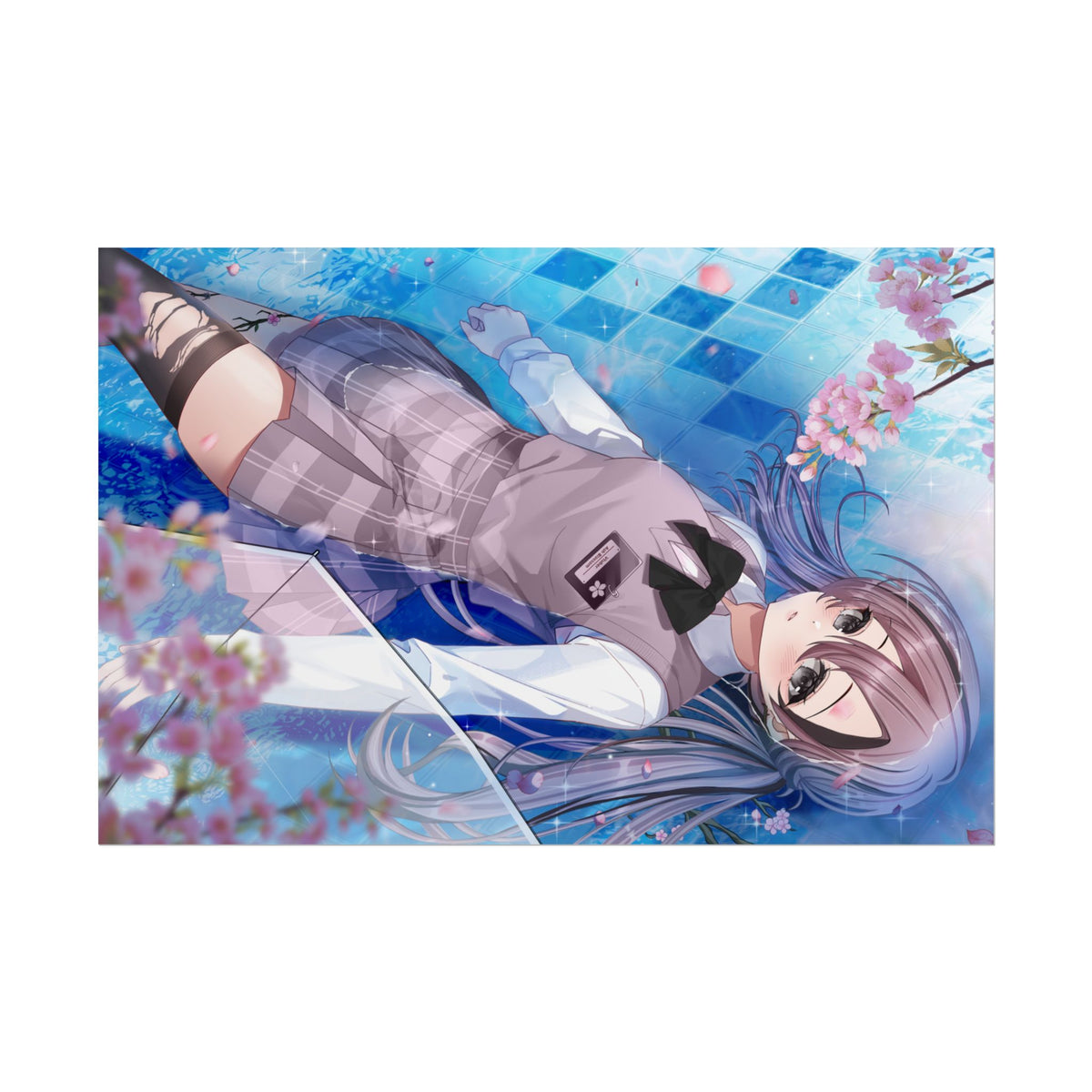 Ash Blossom "Floating Pool" Poster