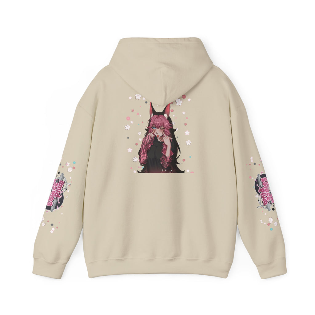 Solace Plum Colored "Blep" Designer Hoodie