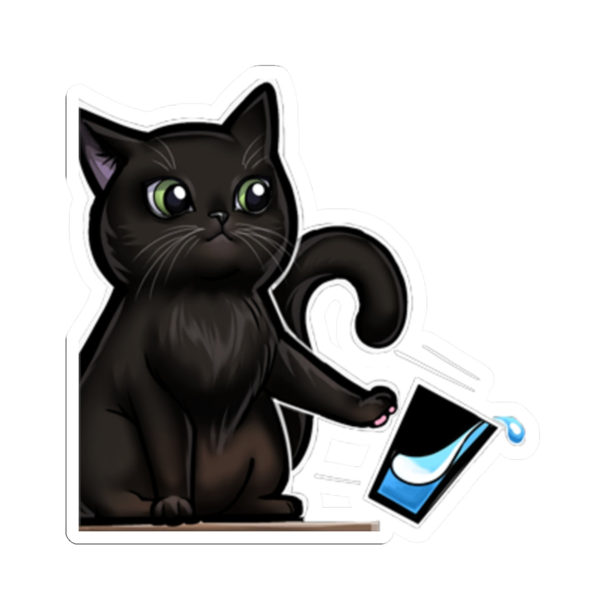 Wolvenmoonshadow "Meow Bap" Sticker
