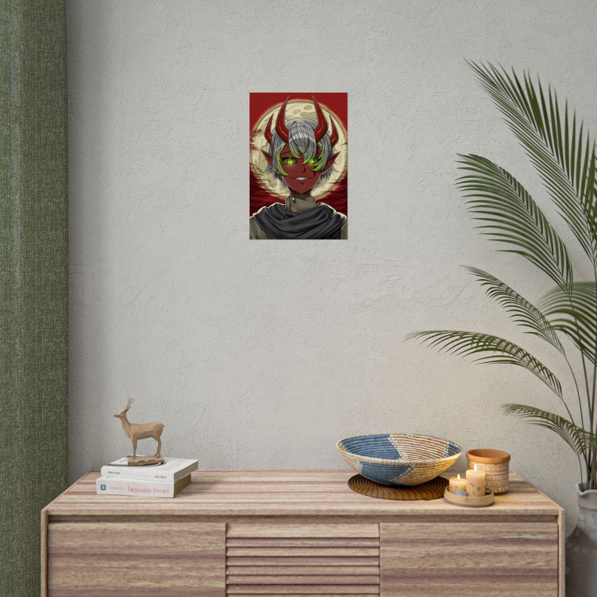 LooneyMoonDemon "Bloodmoon" Poster