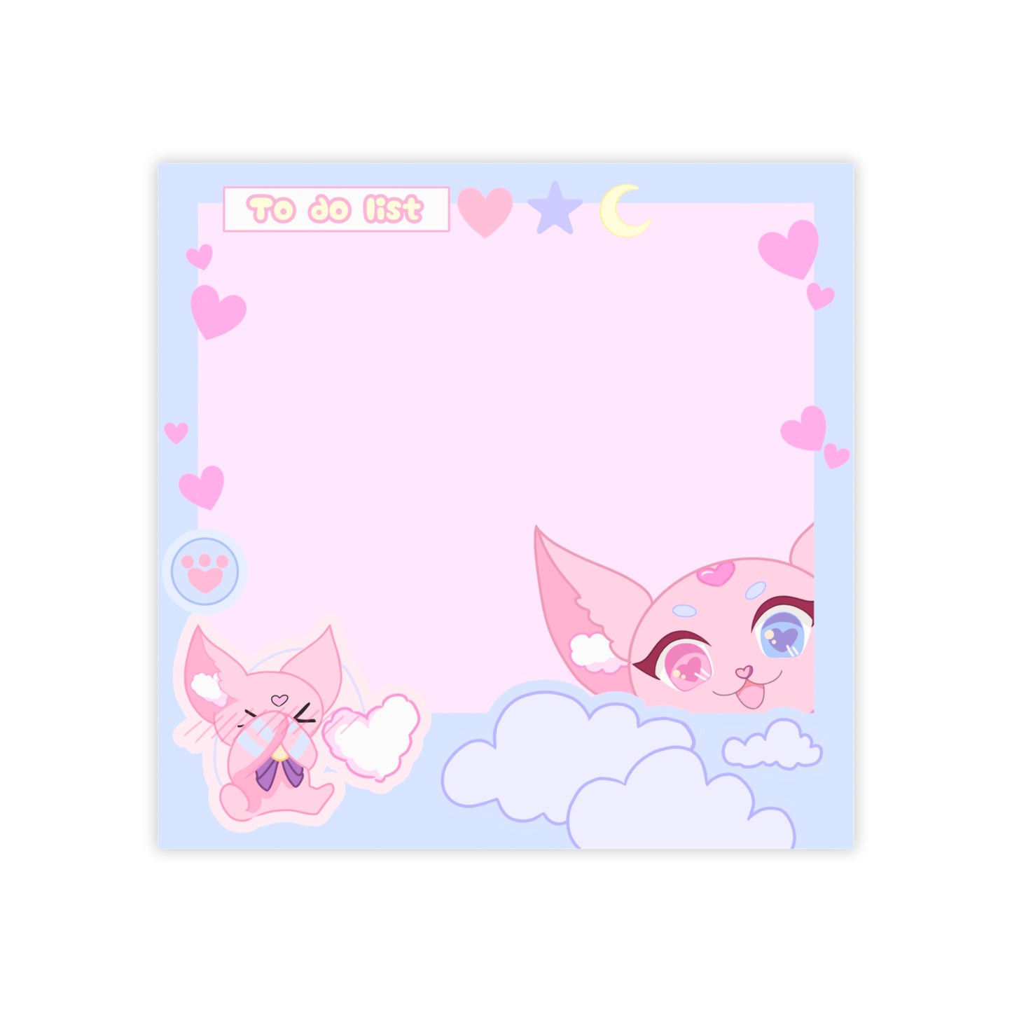 Nighty Neko Mascot Notepads