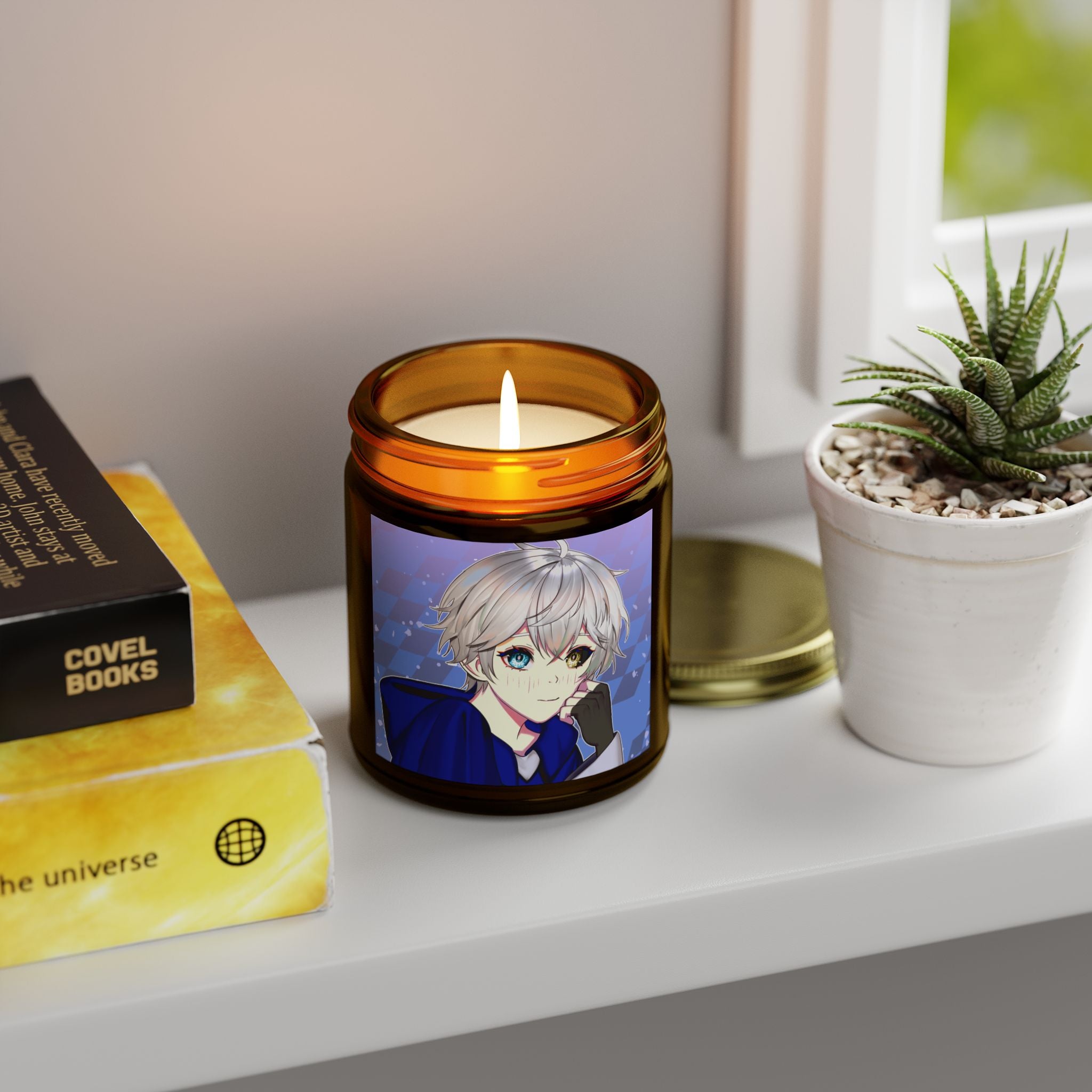 Azure “Staring” Scented Candle