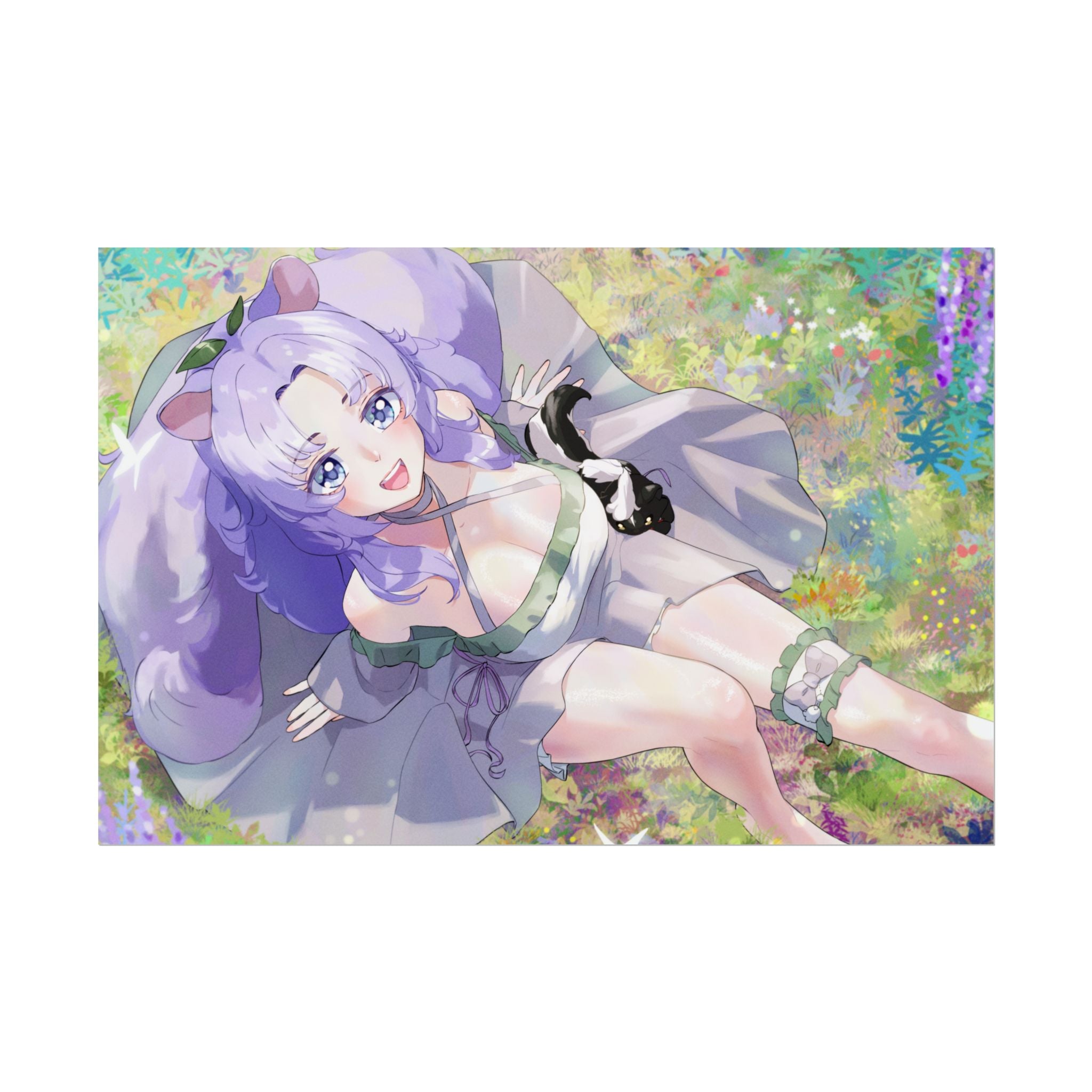 VerbenaVT "Garden Rest" Poster