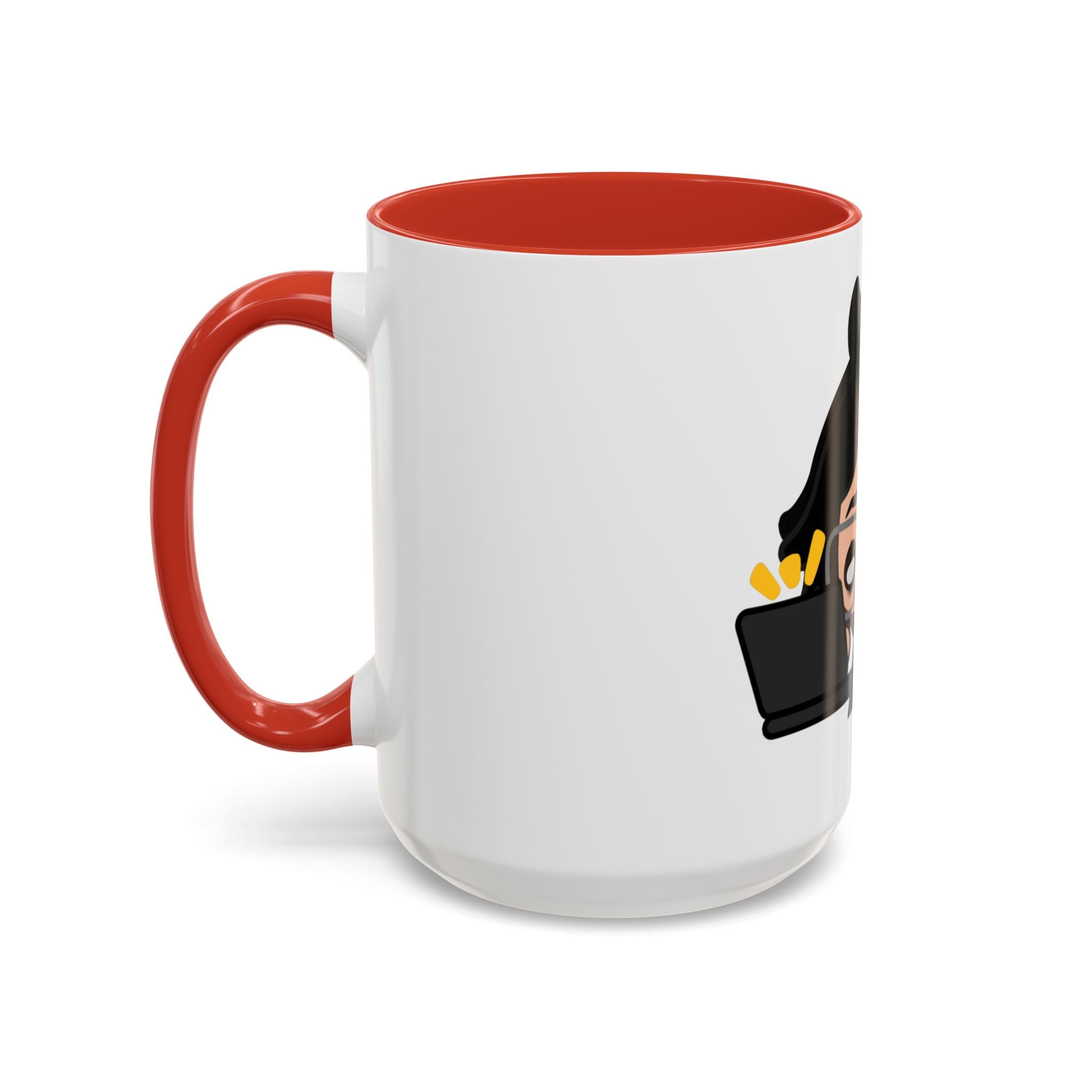 RyoPlaying "Exhausted" Accent Mug