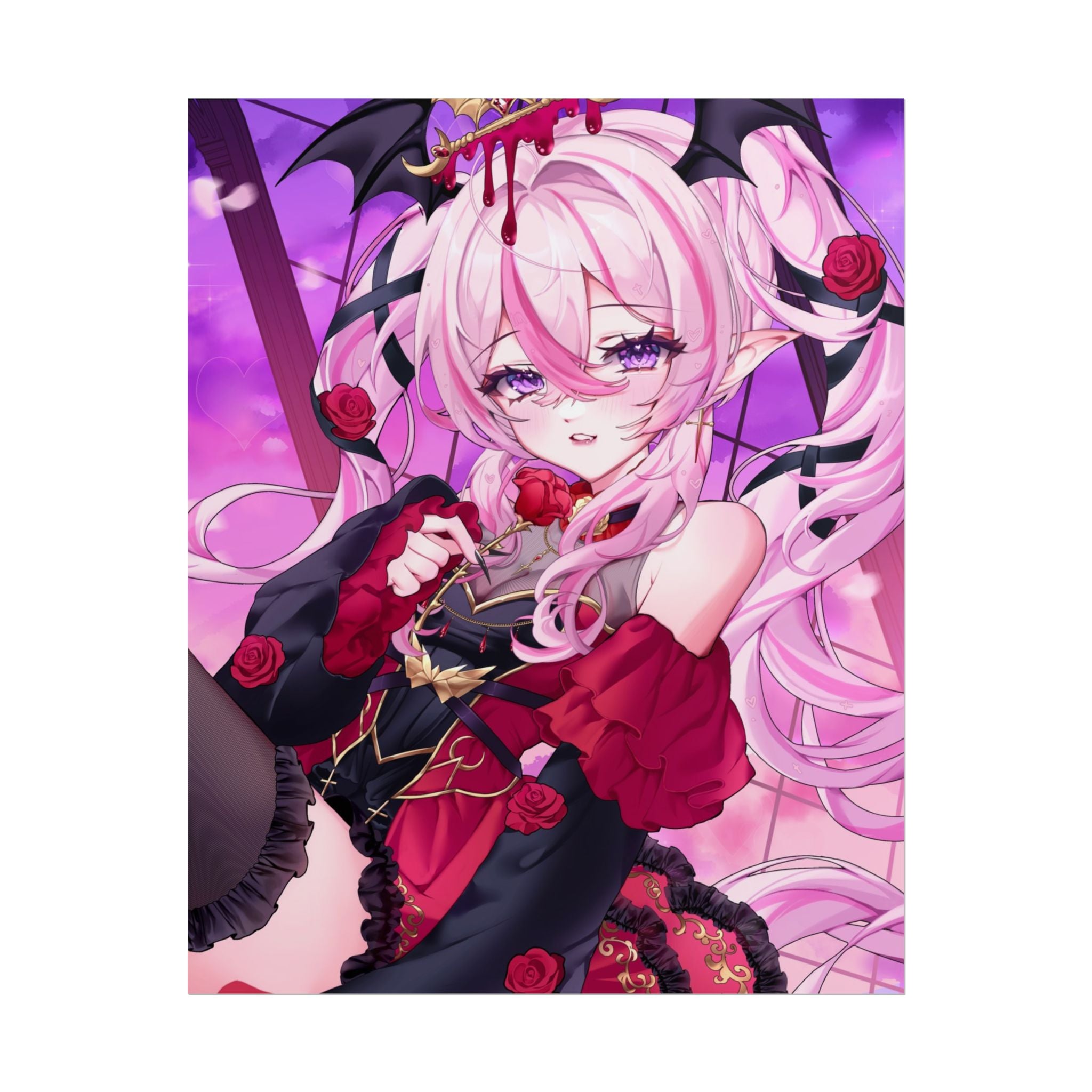 Purple Moon Nyxie Poster