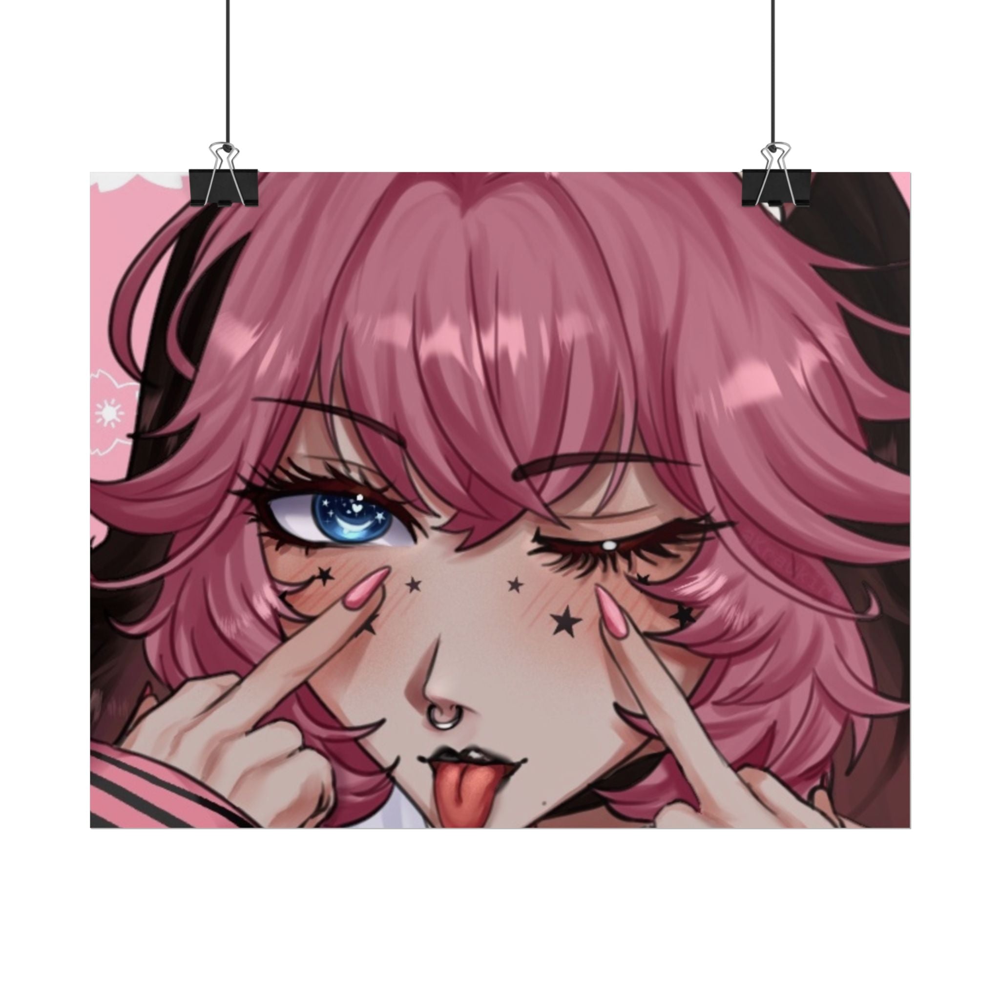 Solace Plum "Blep" Poster
