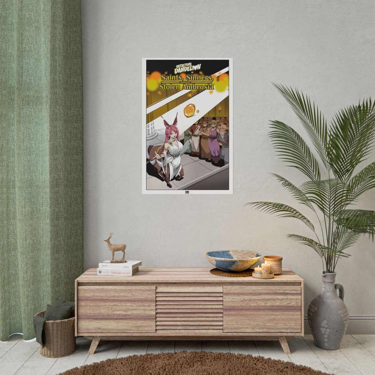 Detective Dandelion "Stolen Ambrosia" Poster