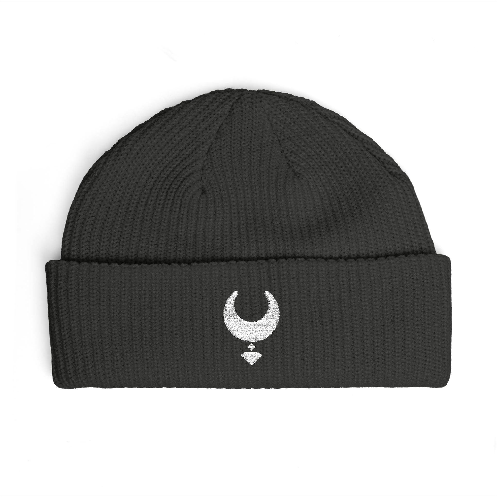 Artemis Gem White Emblem Beanie