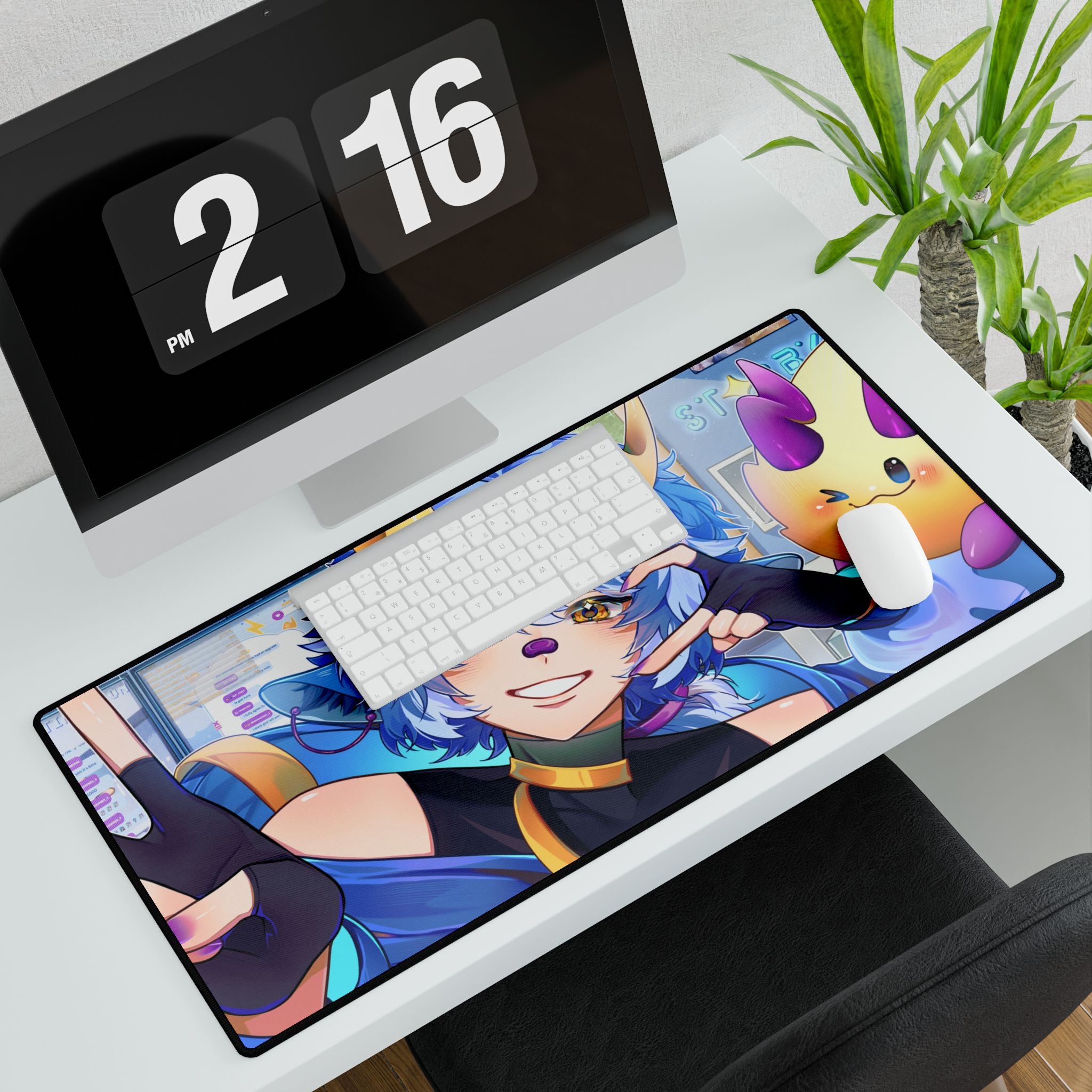 Zachibee "Cheesin'" XL Plus Deskmat