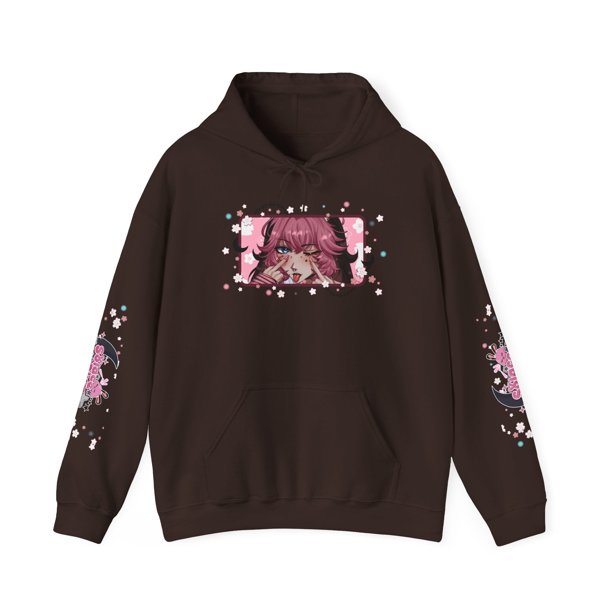 Solace Plum Colored "Blep" Designer Hoodie