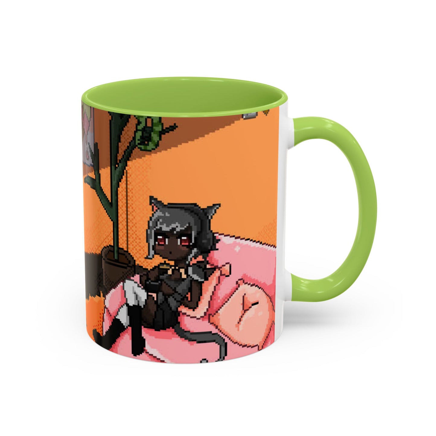 Aeverie Late Night Gaming Pixel Mug