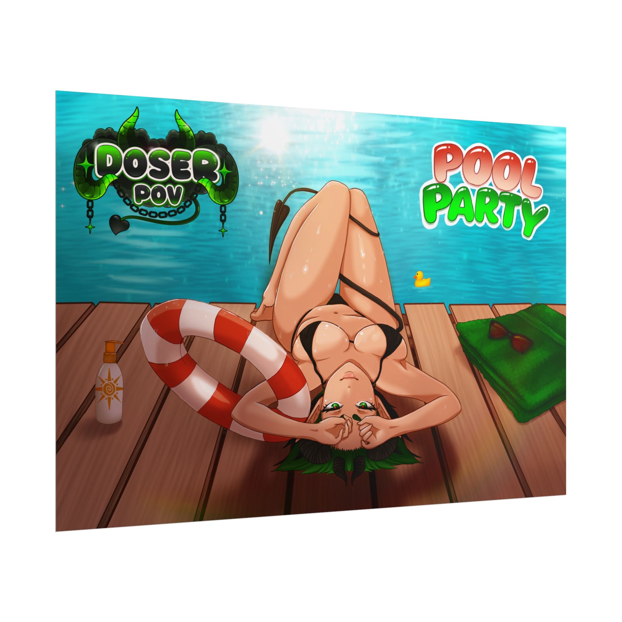 DoserPOV "Pool Party" Poster