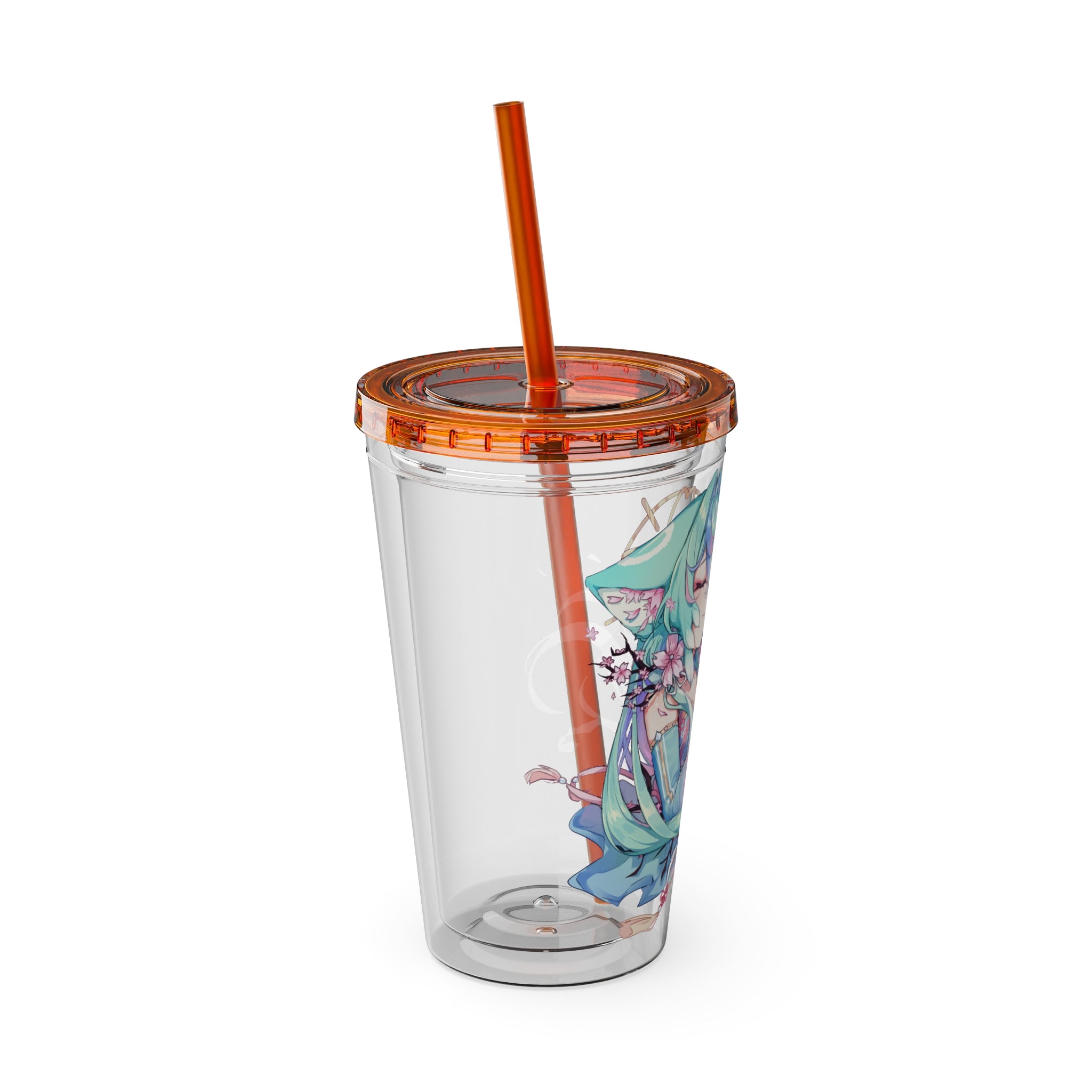 EggieWeggie "Cherry Blossom" Acrylic Tumbler
