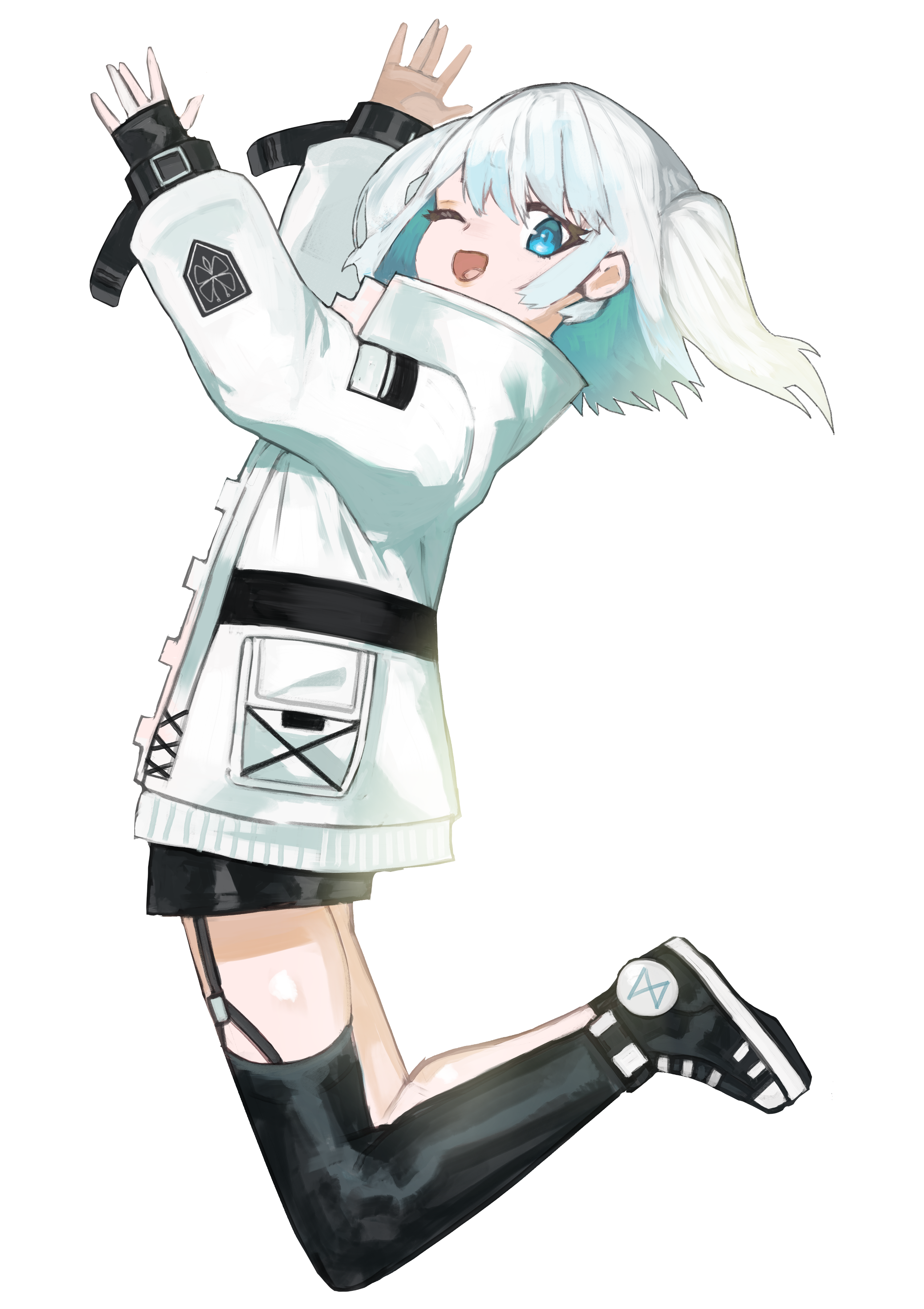 Hiroki-Chan "Blue Clapper" 15cm Standee