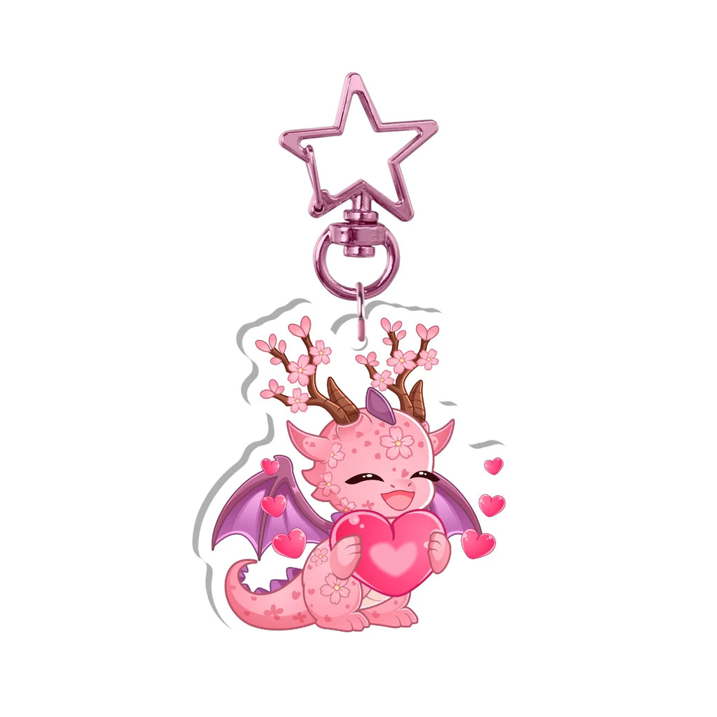 sakurawitchvt "Dragon Mascot" Keychain