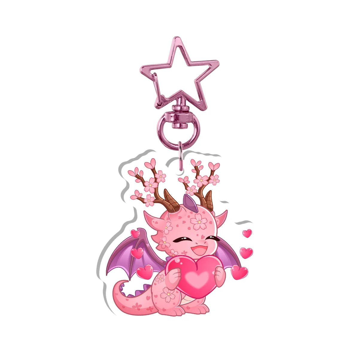 sakurawitchvt "Dragon Mascot" Keychain