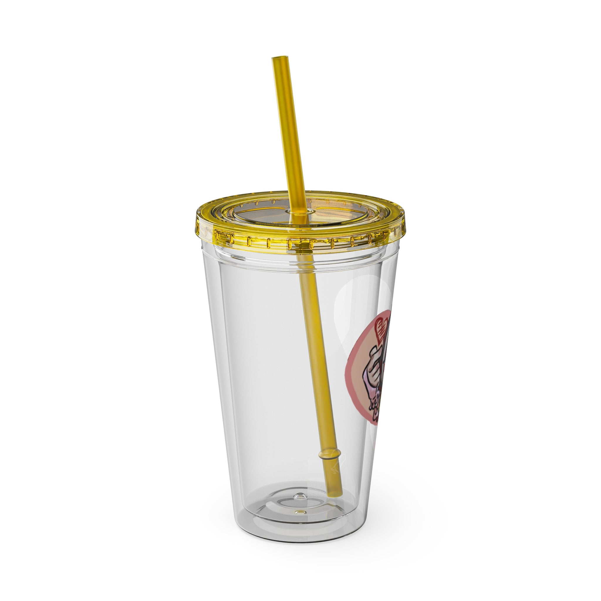 Vatsun Kabuki "Hearts~" Acrylic Tumbler