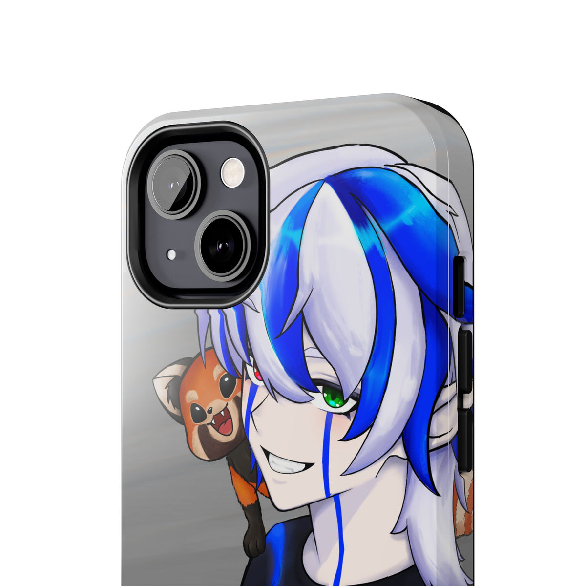 Ray Xash "Red Panda Companion" Phone Case