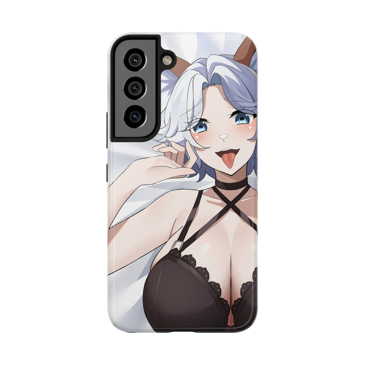 hauntedcorgi "Tongue Out" Phone Case