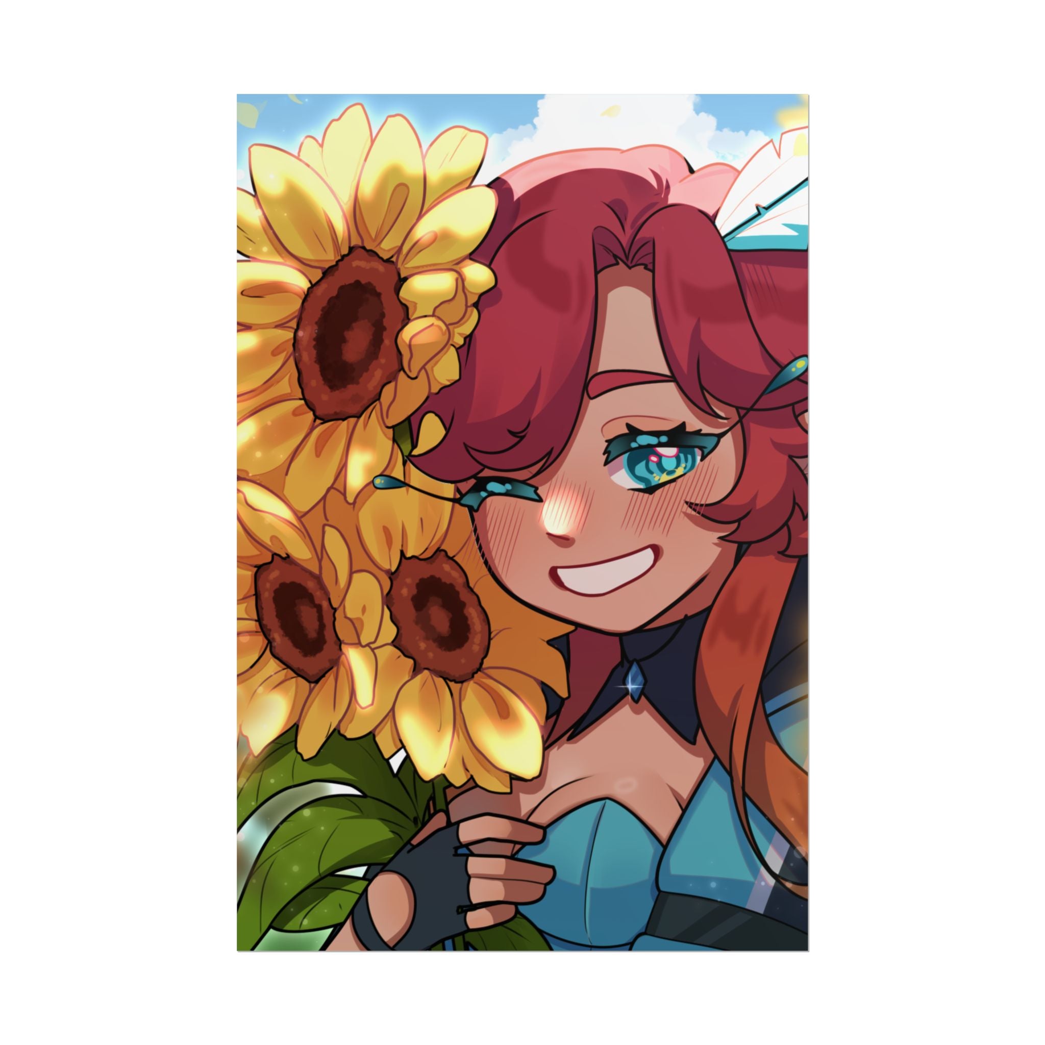 Pheonix Kadi "Sunflower Love" Print