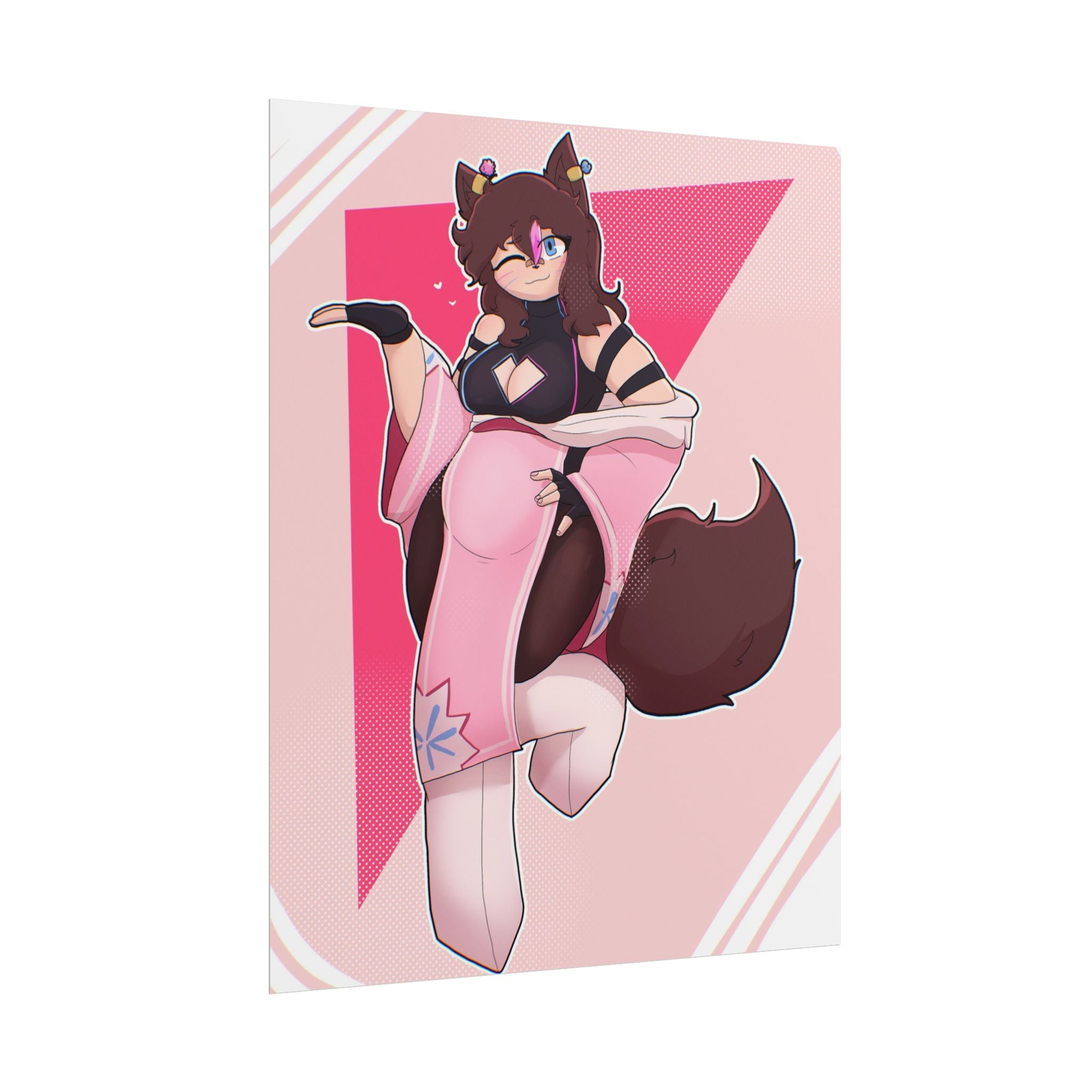 Neppix "Hand on Hips" Poster - KatDragonz