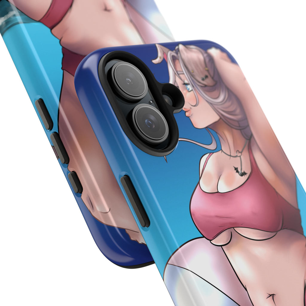 Luna Rainn "Beach Pup" Tough Phone Case