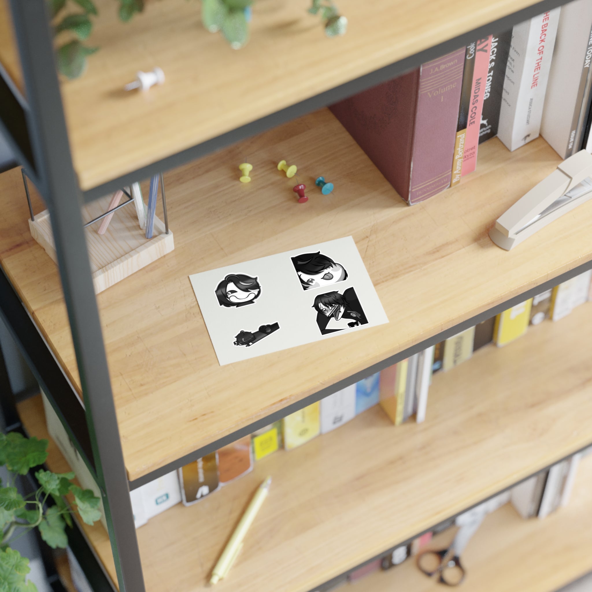 Mr Silk Sticker Sheet