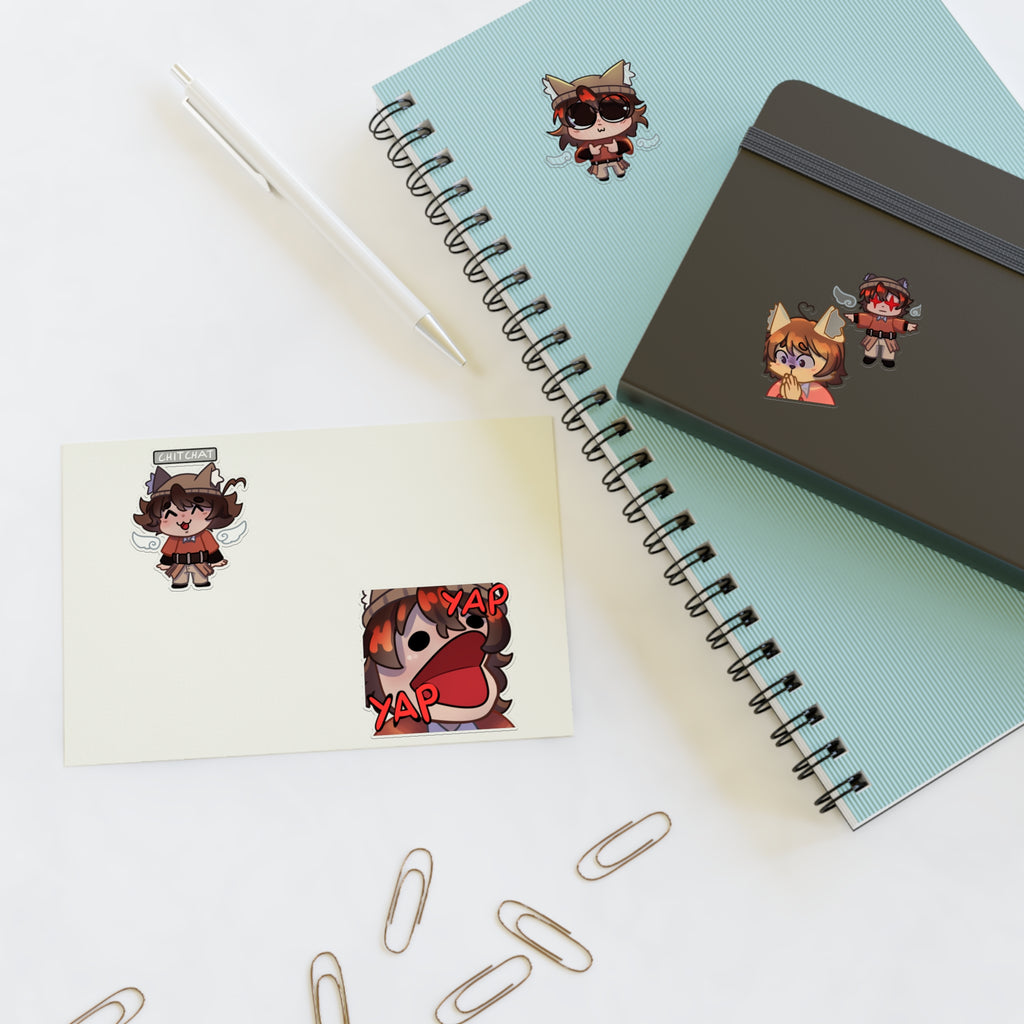 WoofWolf Meme Sticker Sheet