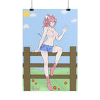 StrawberryMilkMaid "Fence Sitting" Poster