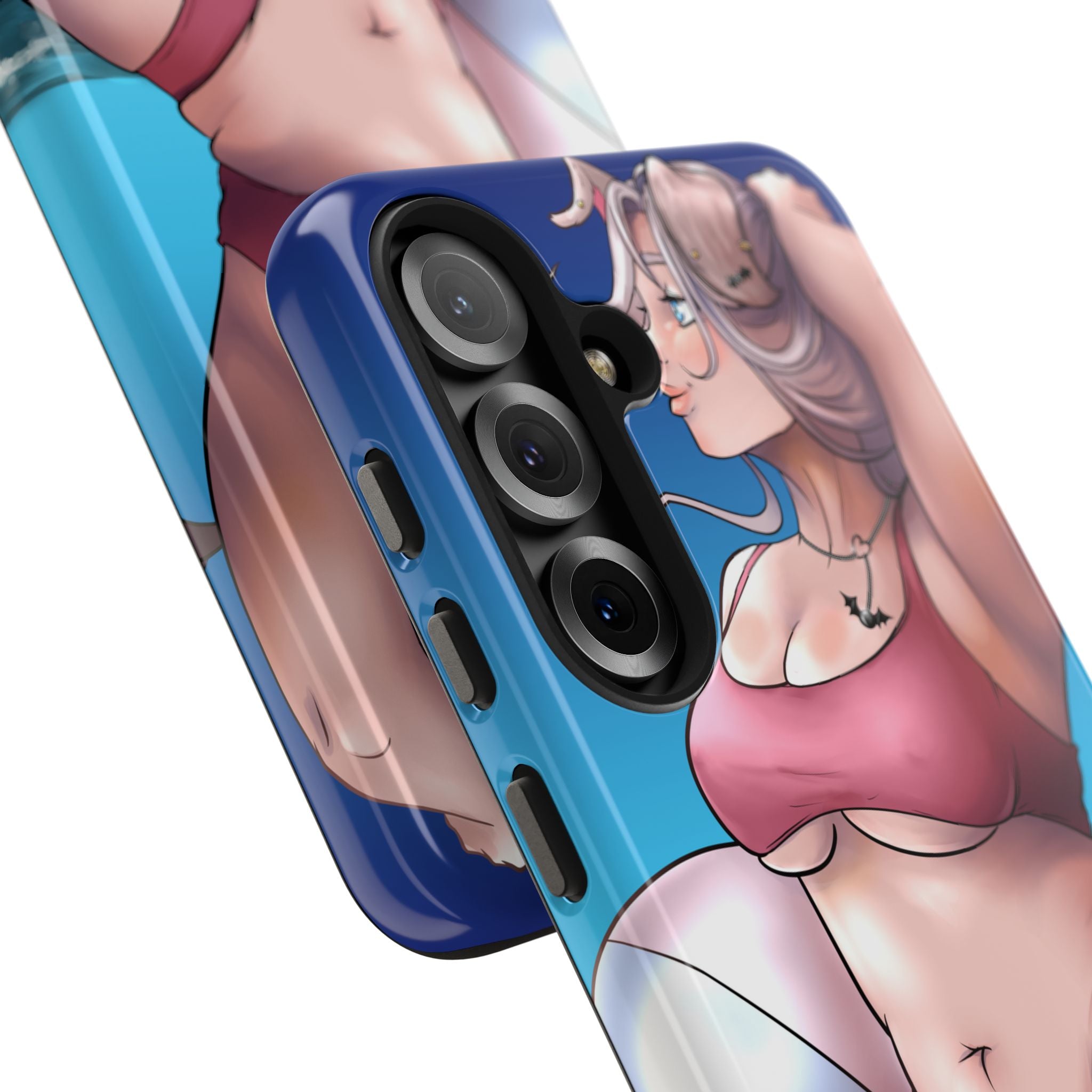 Luna Rainn "Beach Pup" Tough Phone Case