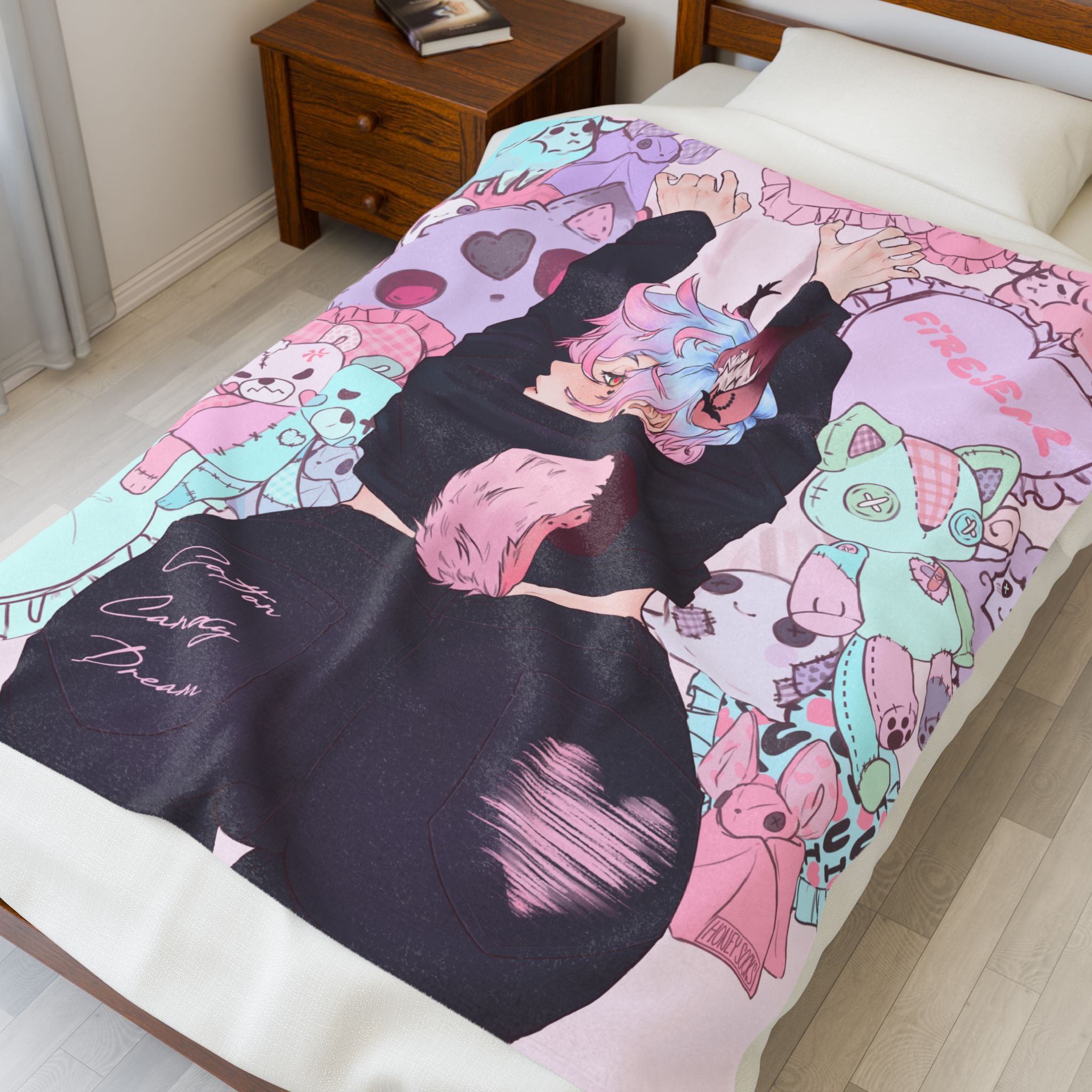 Firejemz "Plushie Paradise" Blanket