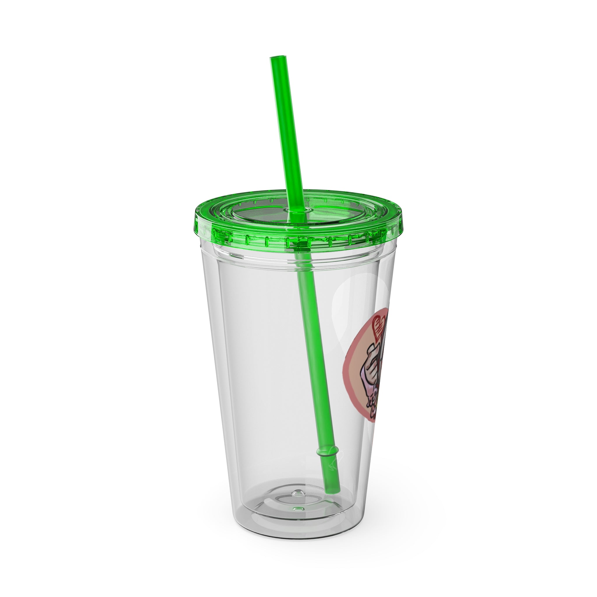 Vatsun Kabuki "Hearts~" Acrylic Tumbler
