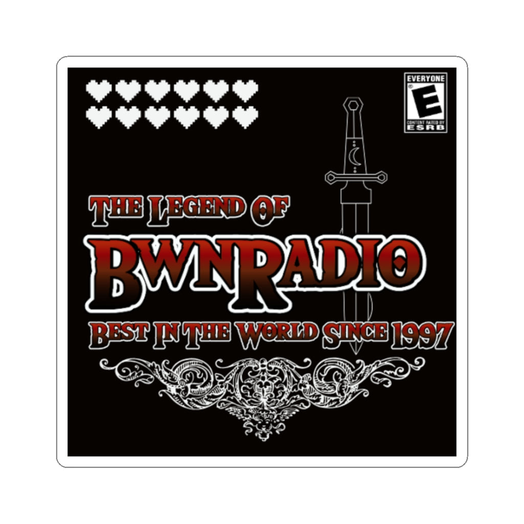 BwnPNGTuber "The Legend of BWN" Sticker