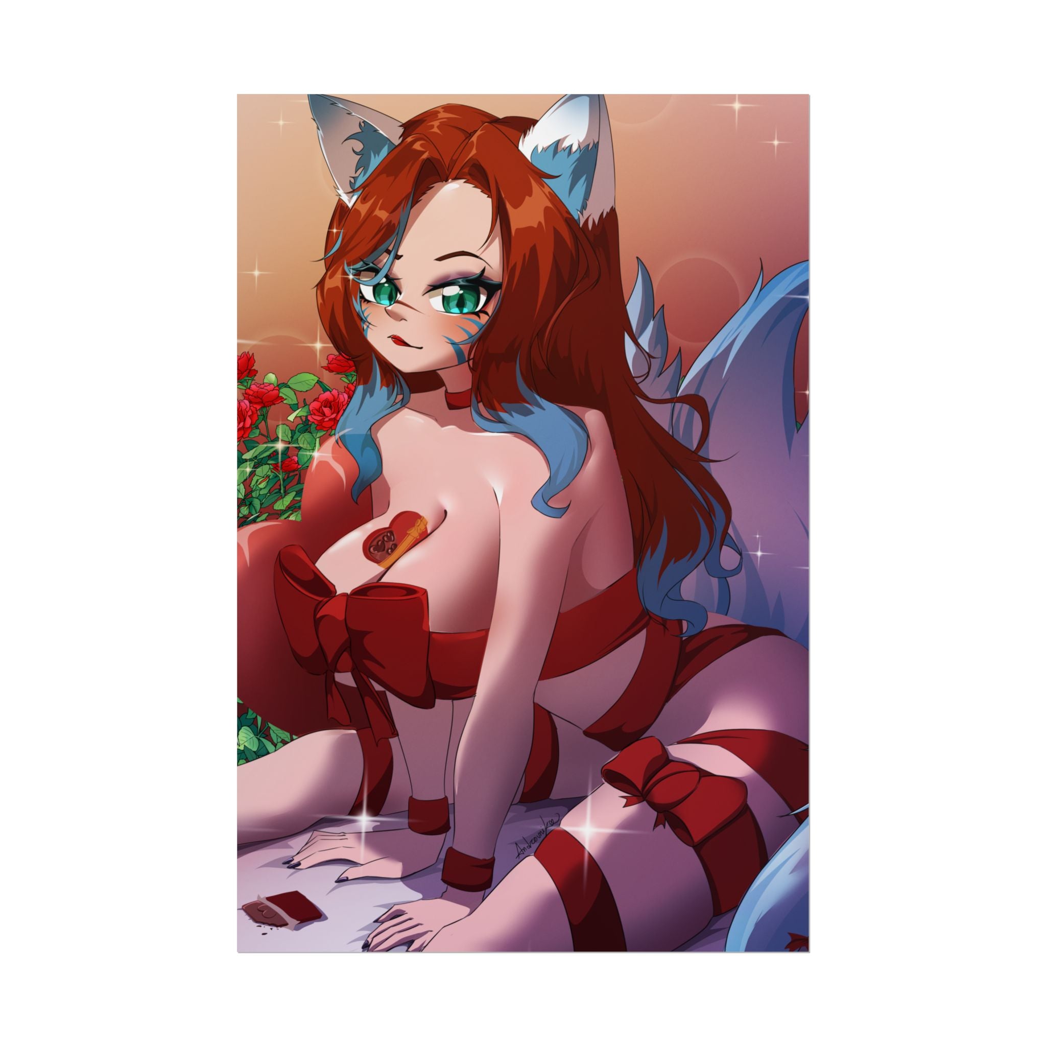 Luna Fujimaru "Wrapped in Ribbons" Poster