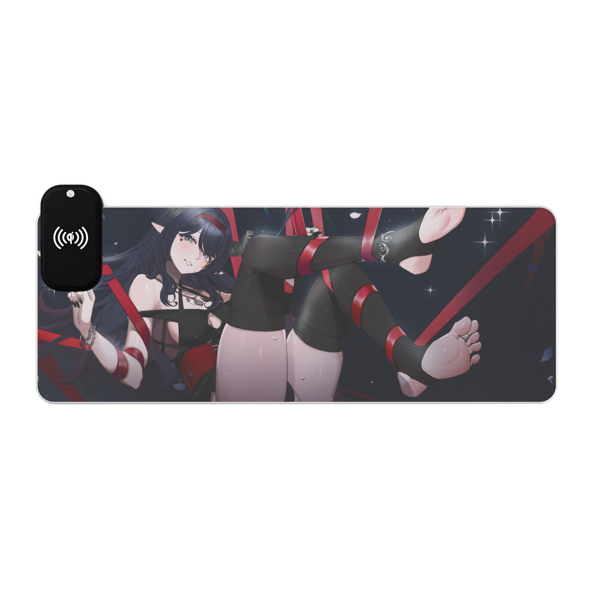 VyxiiVT "Wrapped Up" LED XL Deskmat w/ Wireless Charging