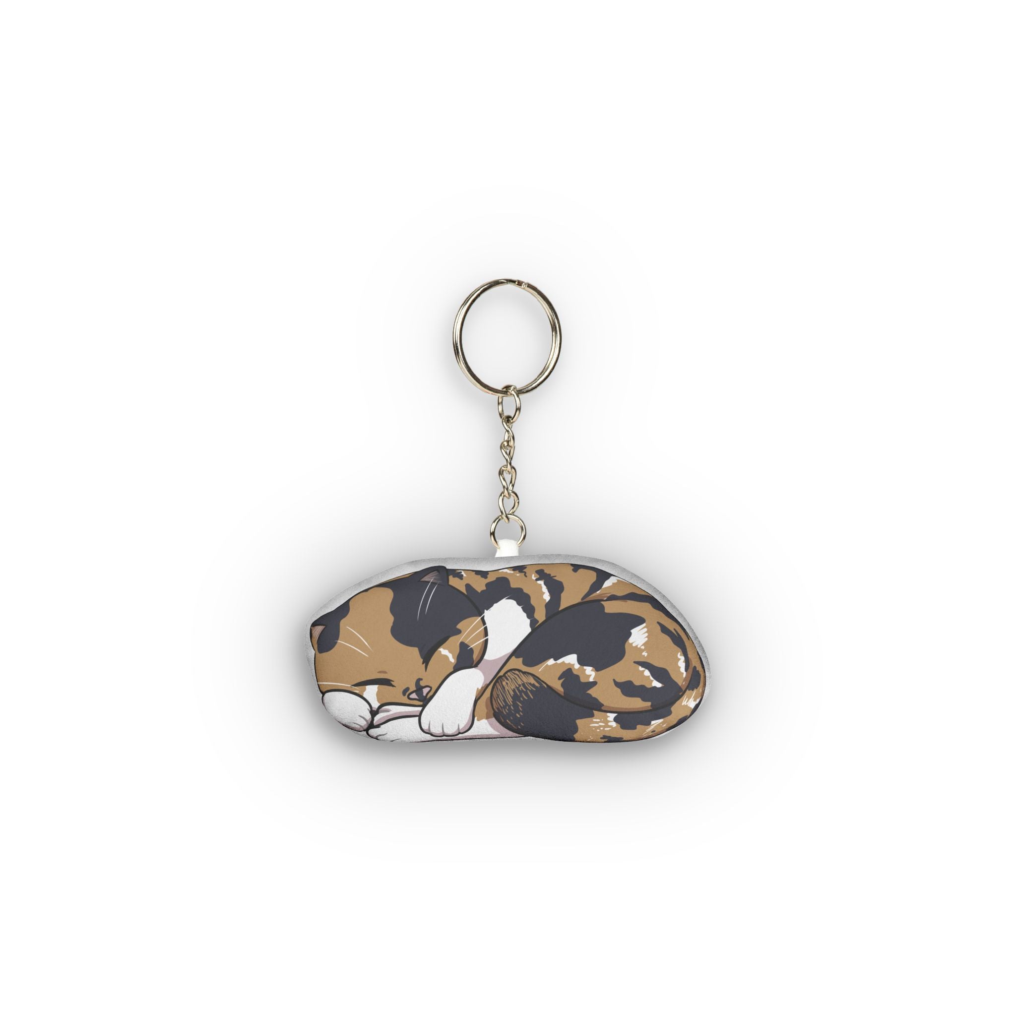 Calico Plush Keychain