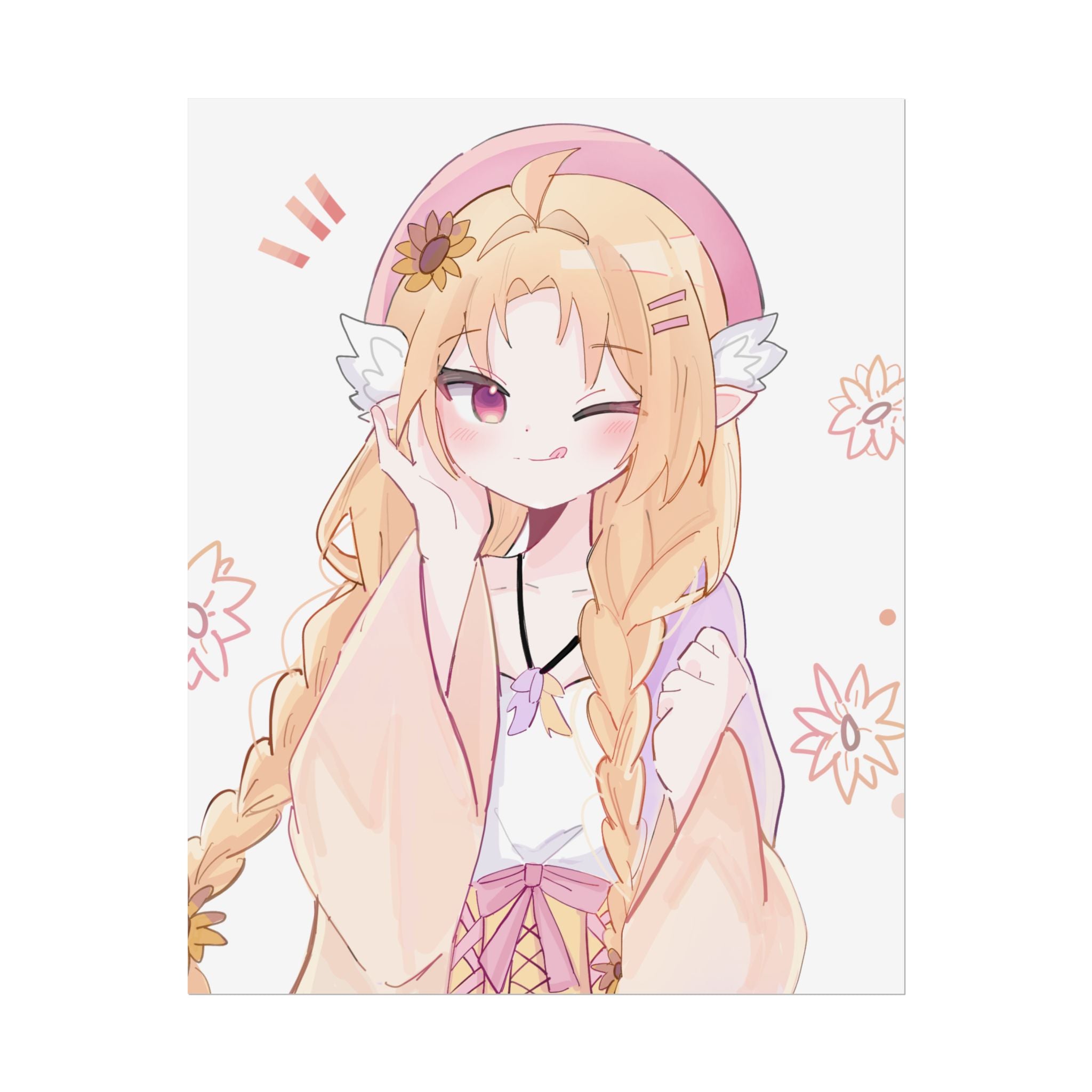 Momo Morning "Wink" Poster