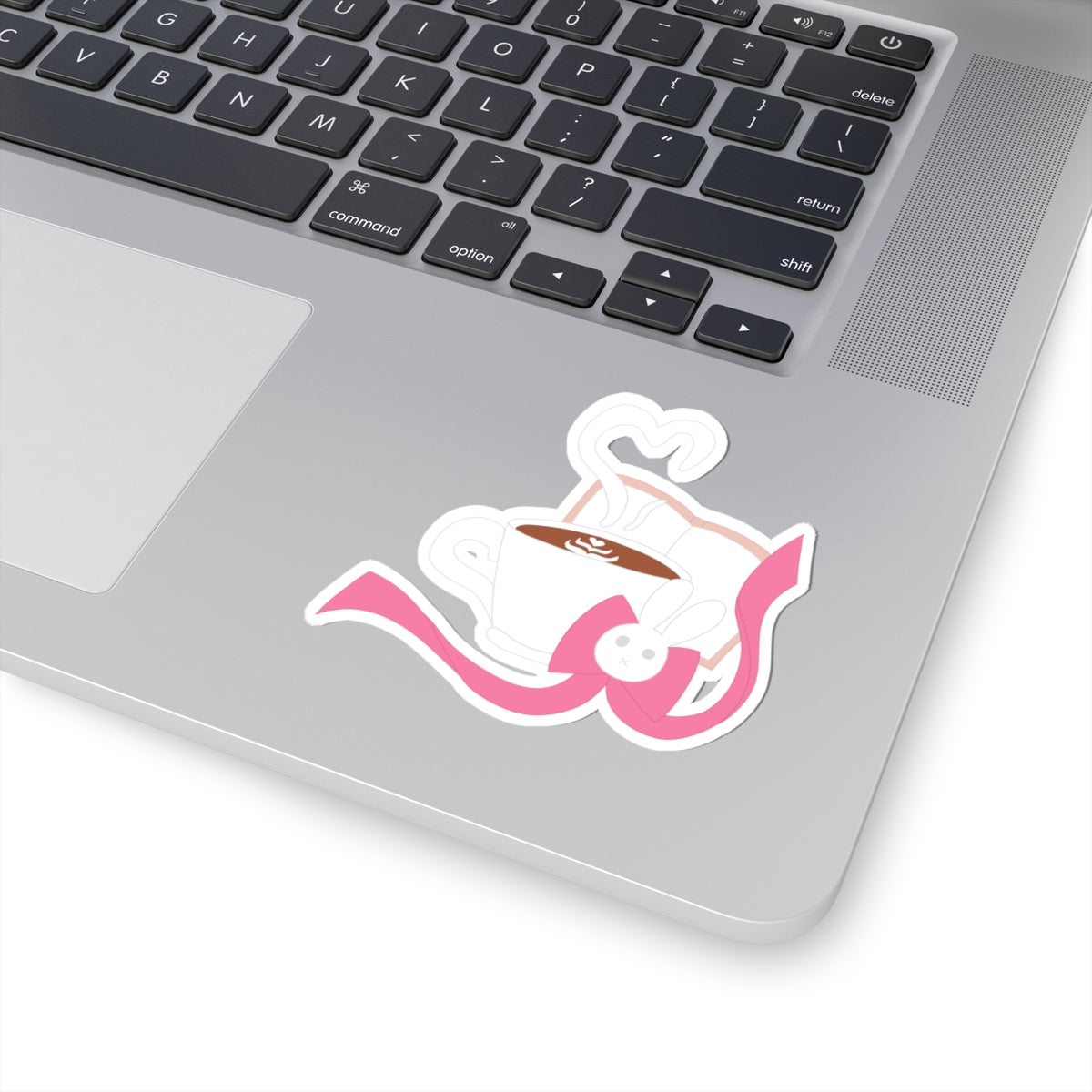 Lady Latte Cup Sticker