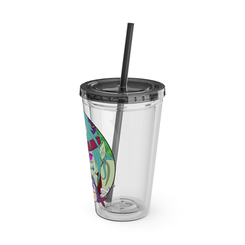 NuturaVerse "Emblem" Acrylic Tumbler
