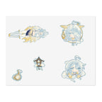 SnowyYuma Sticker Sheet