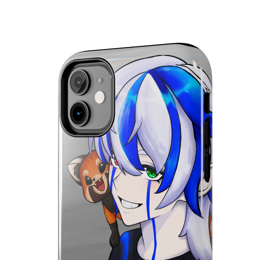 Ray Xash "Red Panda Companion" Phone Case