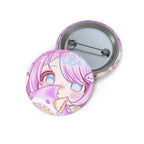 Pwupcakie "Blushie" Pin Button