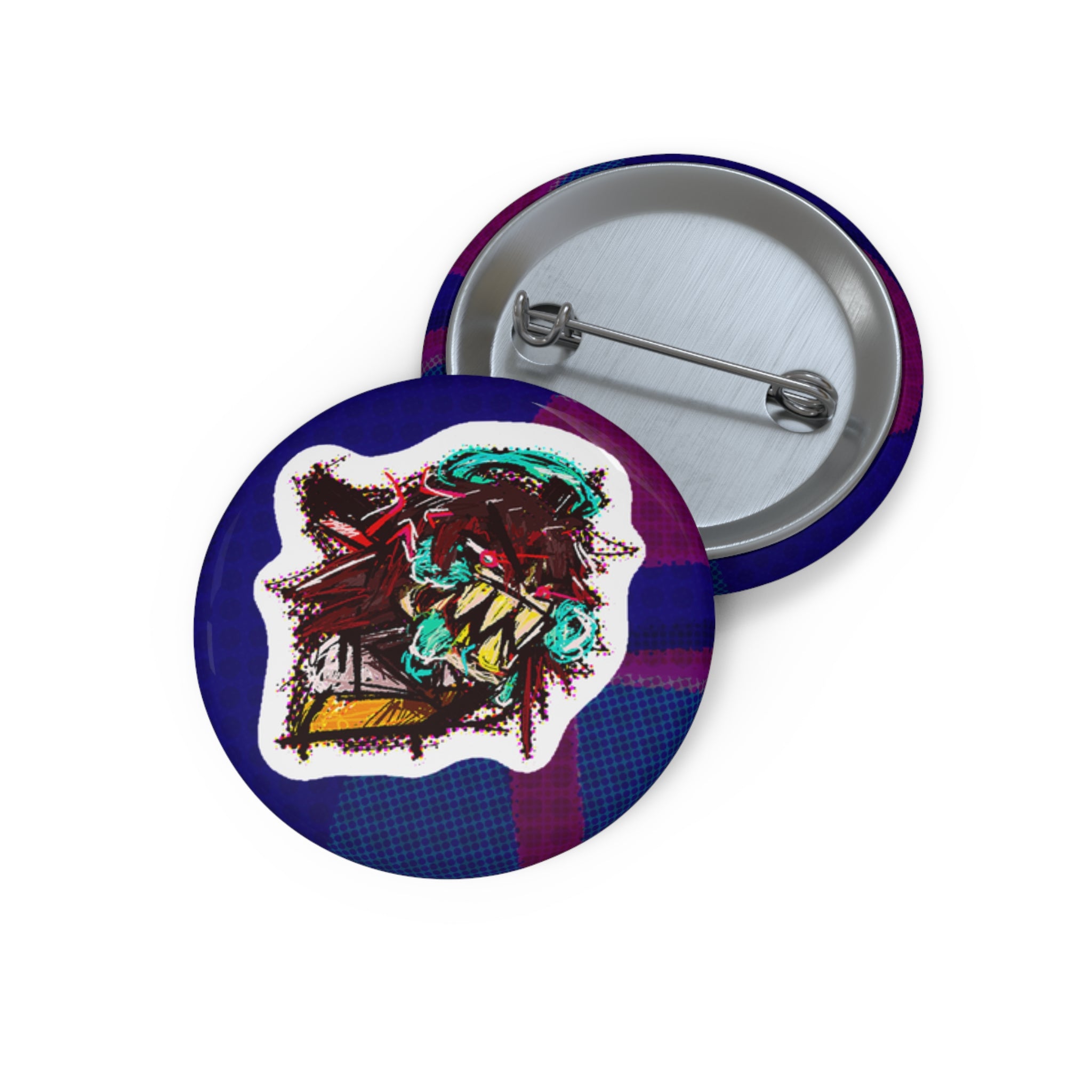 ZieglerByte "Gnashing" Button Pin