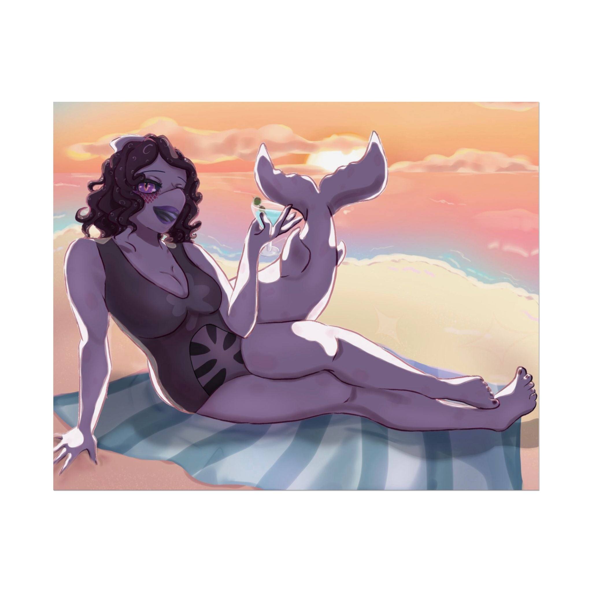 DeepDenizen "Malibu Cheers" Poster