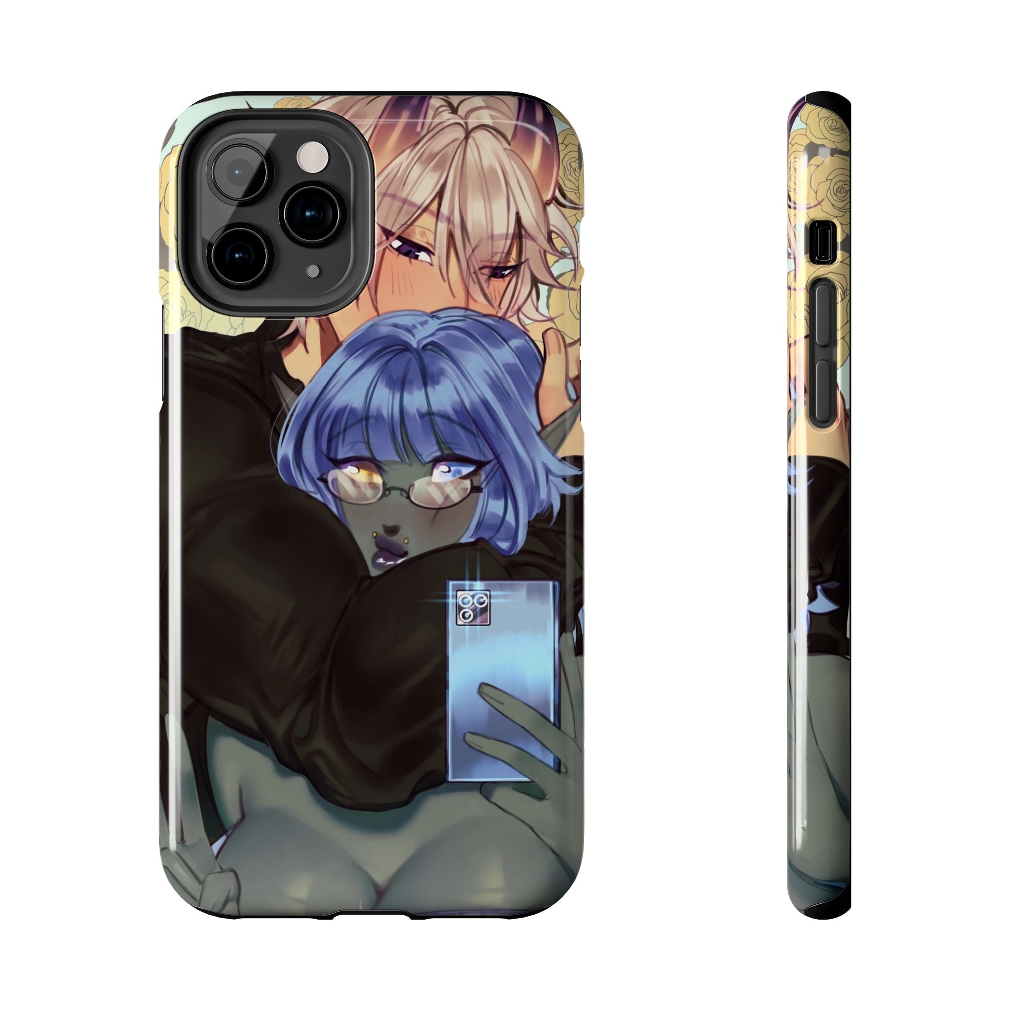 BasicallyVal "Selfie" Tough Phonecase